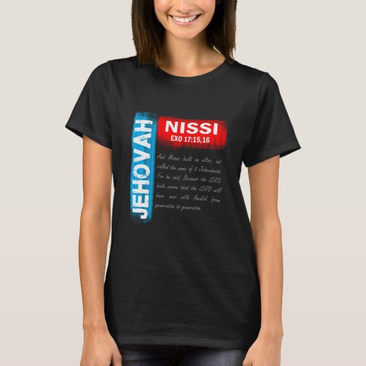 Jehovah Nissi T-shirt (Voorkant)