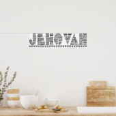 JEHOVAH POSTER (Keuken)
