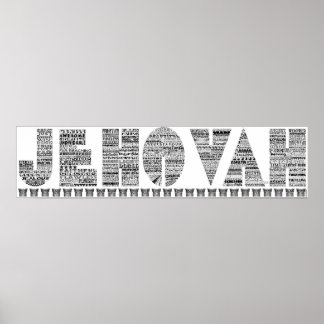 JEHOVAH POSTER