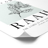 Jehovah Raah Printable Poster (Hoek)
