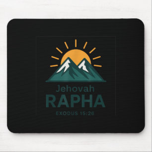 Jehovah Rapha Christelijk Geloofsberg Bijbelvers Muismat