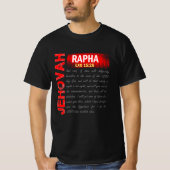 Jehovah Rapha - God Mijn Healer T-shirt (Voorkant)
