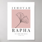 Jehovah Rapha Printable Poster (Voorkant)