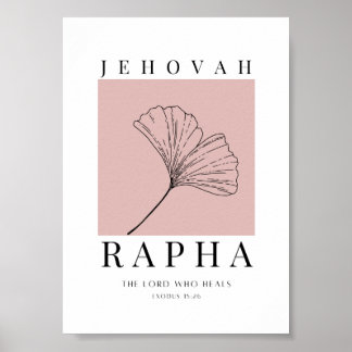 Jehovah Rapha Printable Poster
