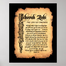 Jehovah Rohi, Heer onze herder: Namen van God