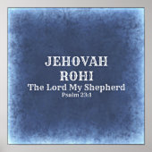 Jehovah Rohi Poster (Voorkant)