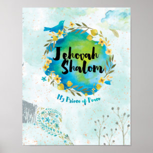 Jehovah Shalom - Prince of Peace Poster