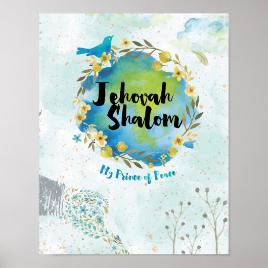 Jehovah Shalom - Prince of Peace Poster (Voorkant)