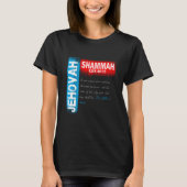 Jehovah Shammah - De Heer is hier T-shirt (Voorkant)