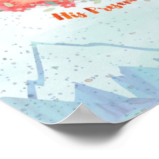 Jehovah Shammah Poster (Hoek)