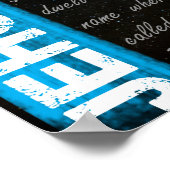 Jehovah Tsidkenu - De Heer Onze Waardigheid Poster (Hoek)