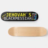 JEHOVAH ZWARTE MESSIAS Skateboard (Horizontaal)