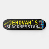 JEHOVAH ZWARTE MESSIAS Skateboard (Horizontaal)