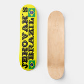 JEHOVAHS BRAZIL Skateboard (Voorkant)