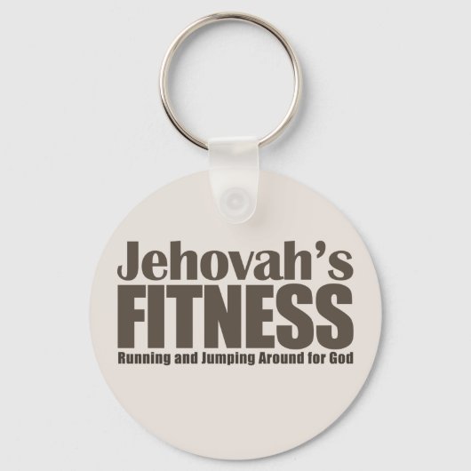 Jehovah's Fitness Sleutelhanger (Voorkant)