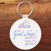 Jehovah's getuige Good News Sleutelhanger (Voorkant)
