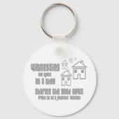 Jehovah's getuige sleutelhanger (Voorkant)