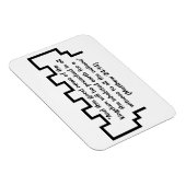 Jehovah's Getuige Wachttoren Mattheüs 24:14 Magnee Magneet (Rechterzijde)