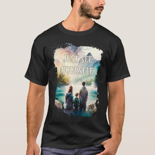 Jehovah's getuige ziet je zelf JW ORG JW T-shirt (Voorkant)