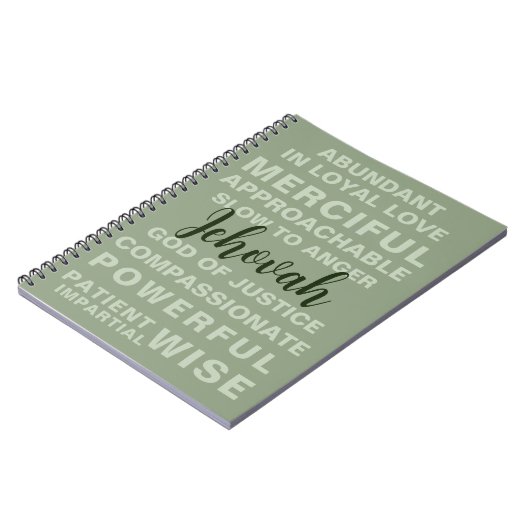 Jehovah's kwaliteiten | JW Notitieboek (Linkerzijde)