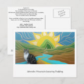 Jehovahs Mountain met Pudding briefkaart (Voorkant / Achterkant)