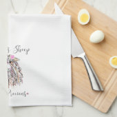 "Jehovah's schaap zijn kostbaar" keukenhanddoek (Quarter Fold)