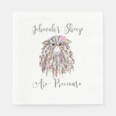 "Jehovah's schaap zijn kostbaar" servetten (Voorkant)