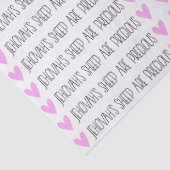 "Jehovah's schaap zijn kostbaar" weefselpapier Tissuepapier (Detail)