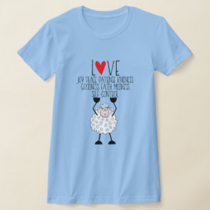 "Jehovah's Schapen - Vruchten van de Geest" T-shirt