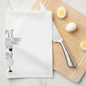 "Jehovah's Sheep - Fruitages of the Spirit" Kitche Theedoek (Quarter Fold)