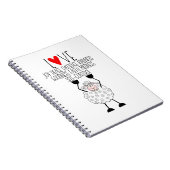 "Jehovah's Sheep - Fruitages of the Spirit"-notebo Notitieboek (Rechterzijde)