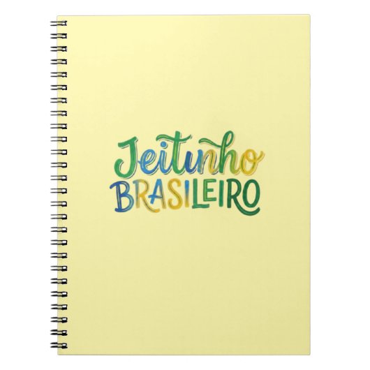 Jeitinho Brasileiro Notitieboek (Voorkant)