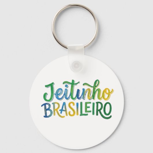 Jeitinho Brasileiro Sleutelhanger (Voorkant)