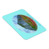 Jeju-eiland Korea (제 주 도) Magneet (Rechterzijde)