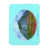 Jeju-eiland Korea (제 주 도) Magneet (Verticaal)