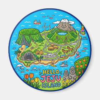 Jeju-eiland Zuid-Korea Magneet
