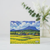Jeju-eiland Zuid-Korea Reizen Briefkaart (Staand voorkant)
