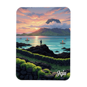 Jeju-eiland Zuid-Korea Reizen Magneet