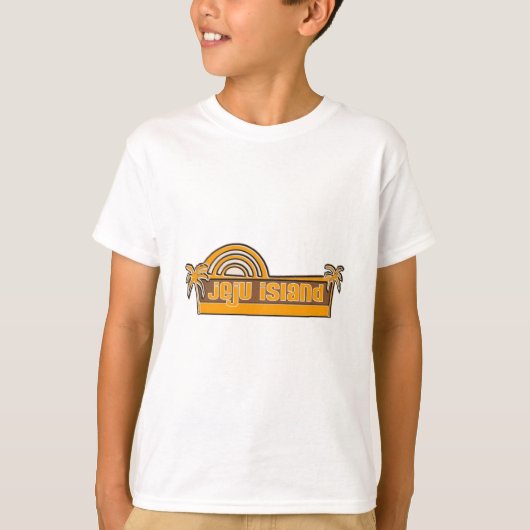 Jeju Island, Zuid-Korea T-shirt (Voorkant)