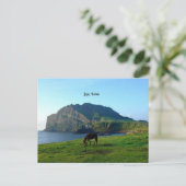 Jeju, Korea Briefkaart (Staand voorkant)