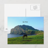 Jeju, Korea Briefkaart (Voorkant / Achterkant)