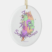 Jeju Zuid-Korea Keramisch Ornament (Rechts)