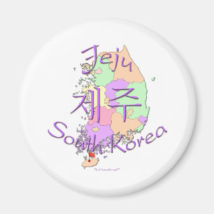 Jeju Zuid-Korea Magneet