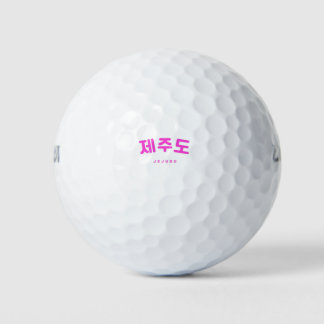 Jejudo Pink Zuid-Korea Golfballen