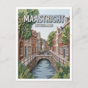 Jekerkwartier Maastricht Nederland Briefkaart
