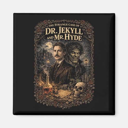 Jekyll and Hyde Magneet (Voorkant)