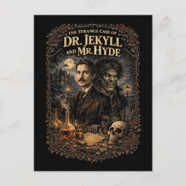 Jekyll en Hyde Briefkaart