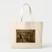 Jekyll en Hyde Poster art Grote Tote Bag (Voorkant)