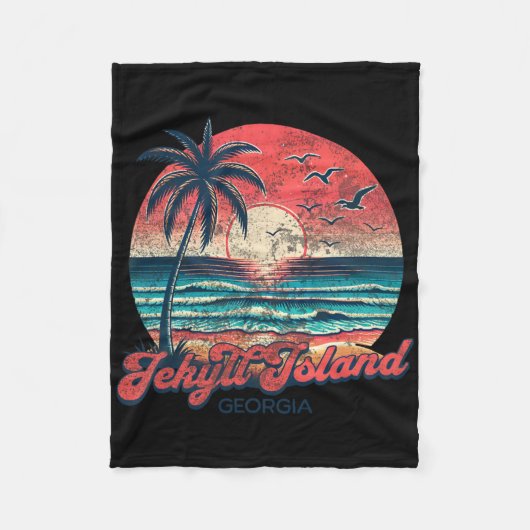 Jekyll Island _1  Fleece Deken (Voorkant)
