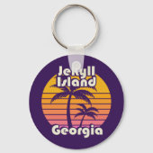 Jekyll Island Beach Georgia Sleutelhanger (Voorkant)